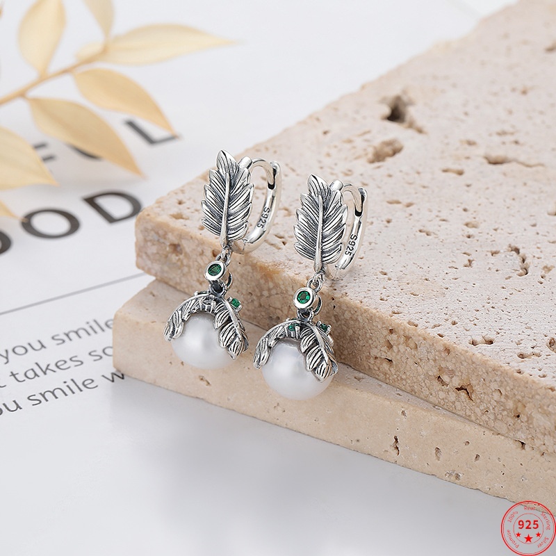 Vintage Fashion Wholesale - Anting Perak Sterling S925 untuk Wanita,