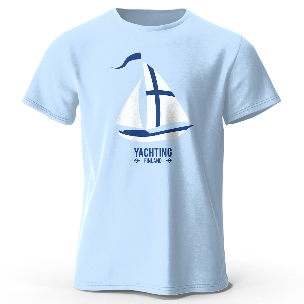 Vintage Yacht Fashion - Kaos Pria dengan Cetakan Grafis Yachting