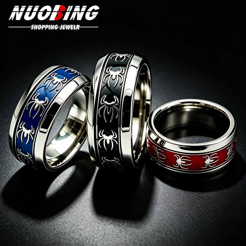 Vintage Fashion Wholesale - Cincin Laba-laba Punk Vintage Baru dari