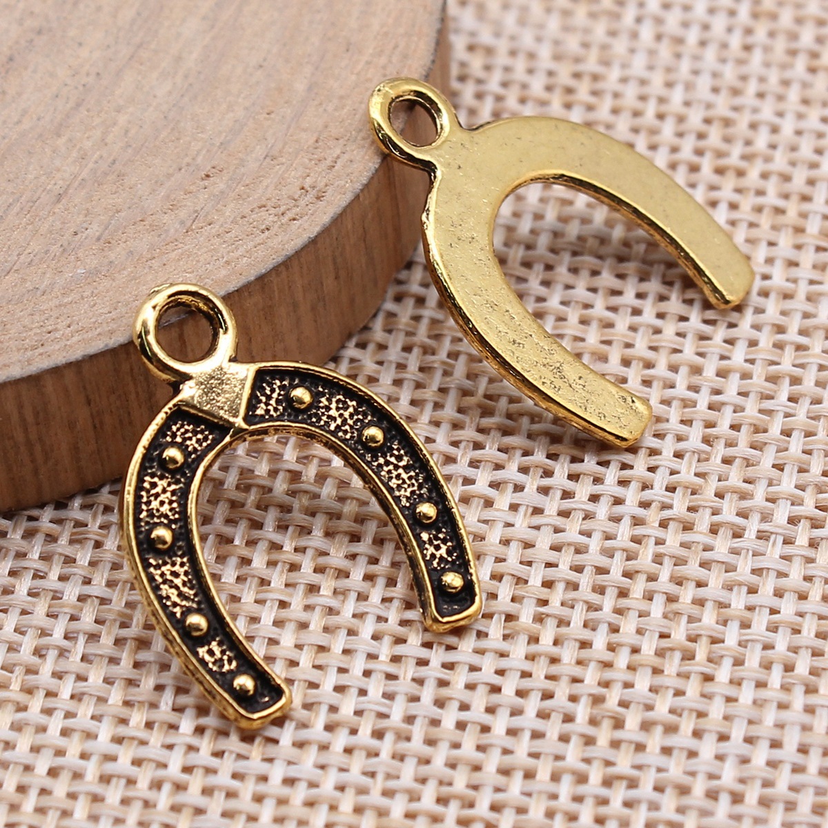 Vintage Fashion Wholesale - 40 Buah 23X18Mm (0.91X0.71 Inci) 4