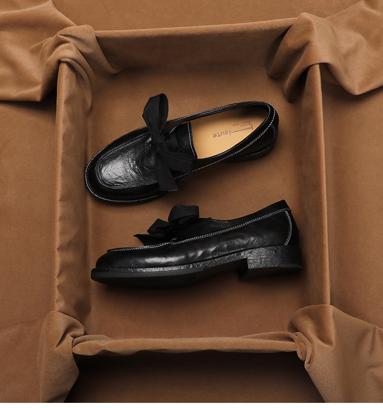 Vintage Fashion Heels - KOTAK SEPATU ‌ Sepatu Loafer Gaya