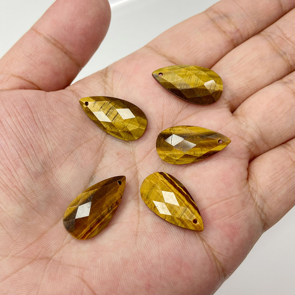 Vintage Fashion Jewelry Necklaces - 2 buah 13*25mm liontin bentuk tetesan