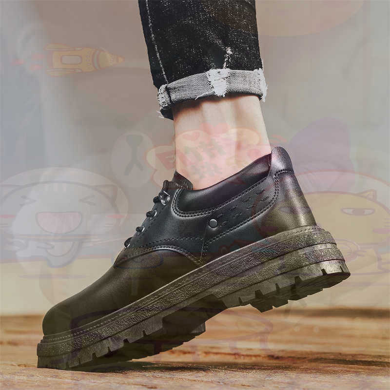 Vintage Fashion Resale - Sepatu Pria Tenis Pelatih Fashion Kulit