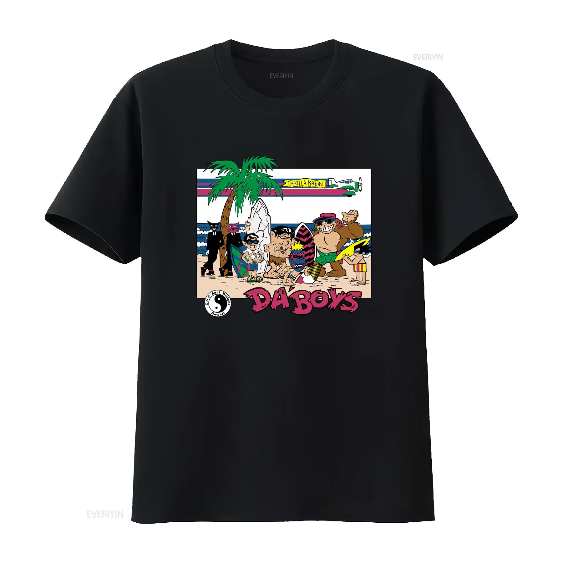 Vintage Fashion Newtown - Kaos Desain Surfing NEW 80s T