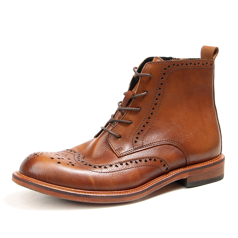 Vintage Outdoor Fashion - Sepatu Bot Chelsea Pergelangan Kaki Pria