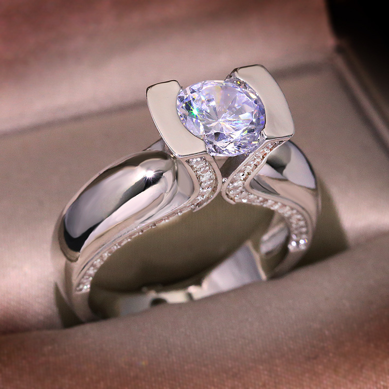 Vintage Fashion Wholesale - Cincin perak S925 cinta antik untuk