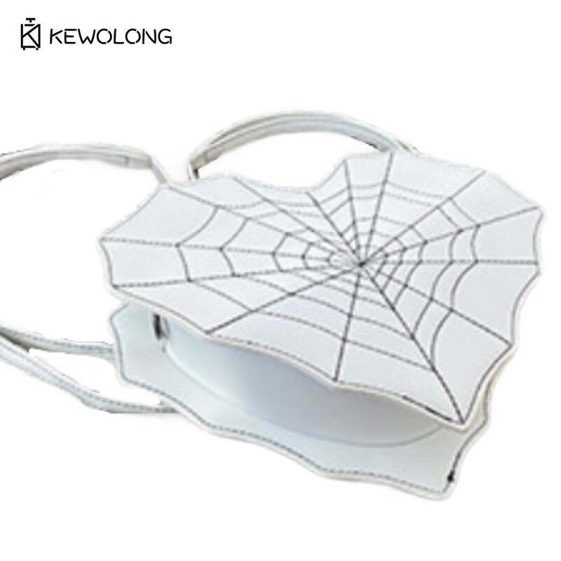 French Vintage Fashion - Tas Selempang Bentuk Kelelawar Gothic Gaya