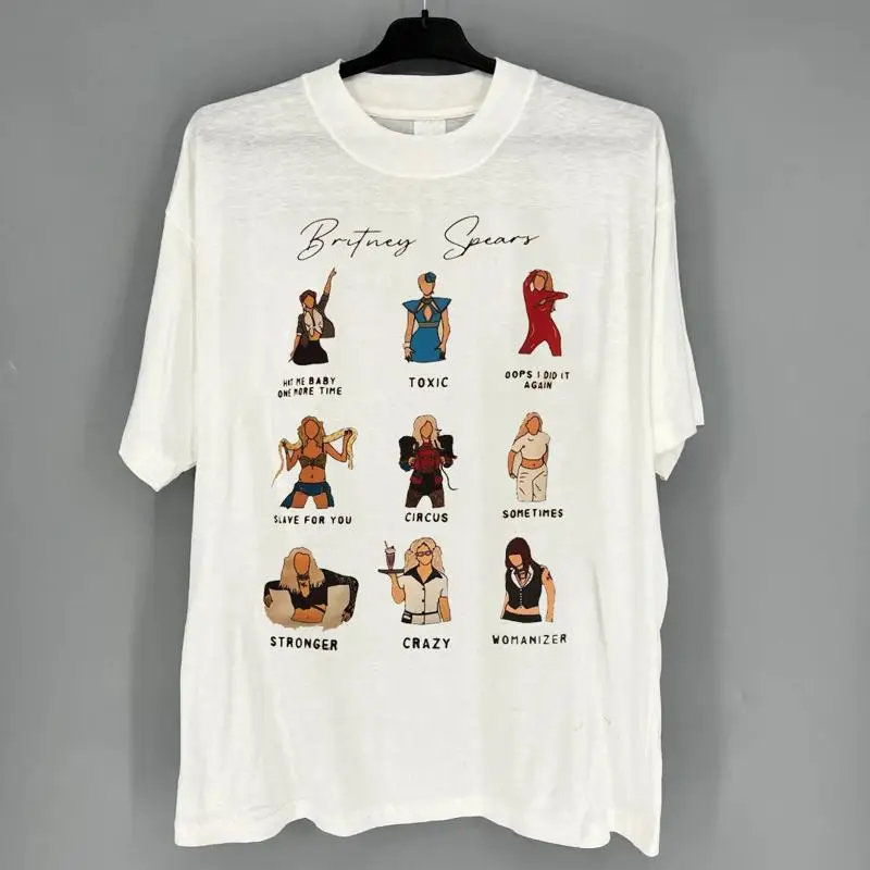 Vintage Fashion T Shirts - Kaos Ulang Tahun Britney Spears Vintage