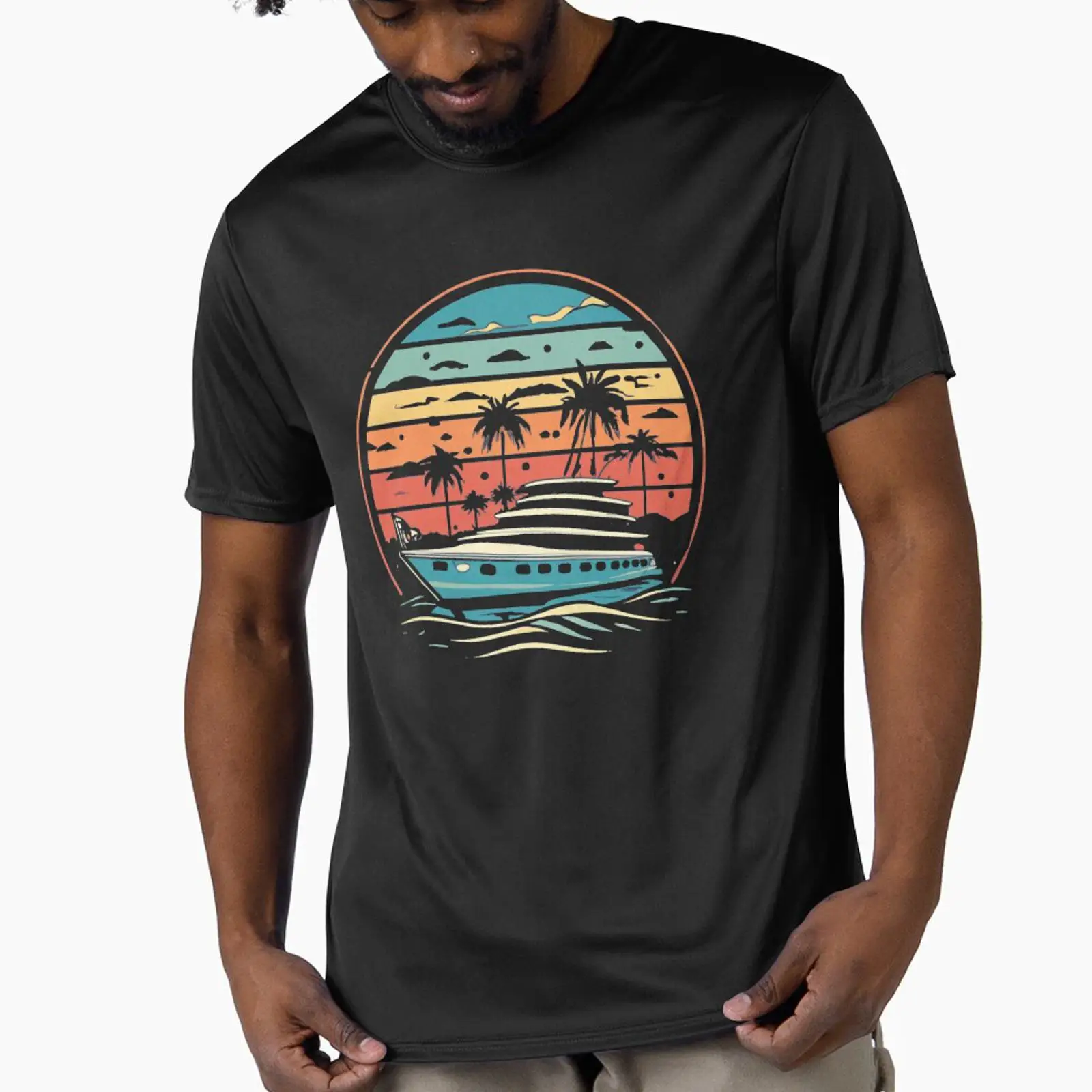 Vintage Yacht Fashion - Warna vintage sunset groundhog yacht yang