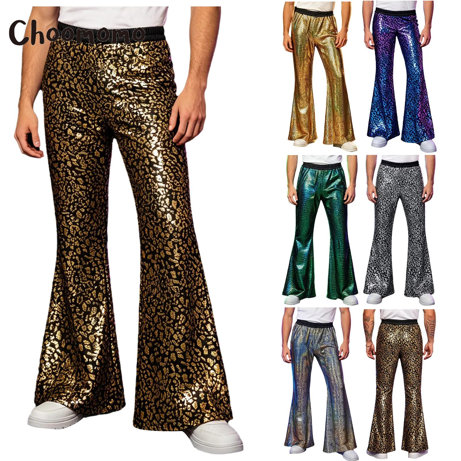 Wide Leg Trouser 70S - Kostum Pria Retro 70-an 80-an Disco