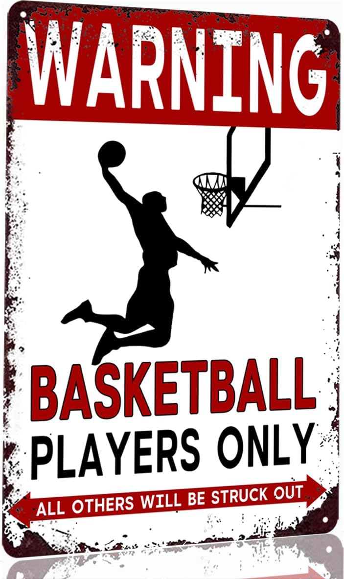 Vintage Fashion Posters - Hadiah Dekorasi Papan Tanda Basket untuk
