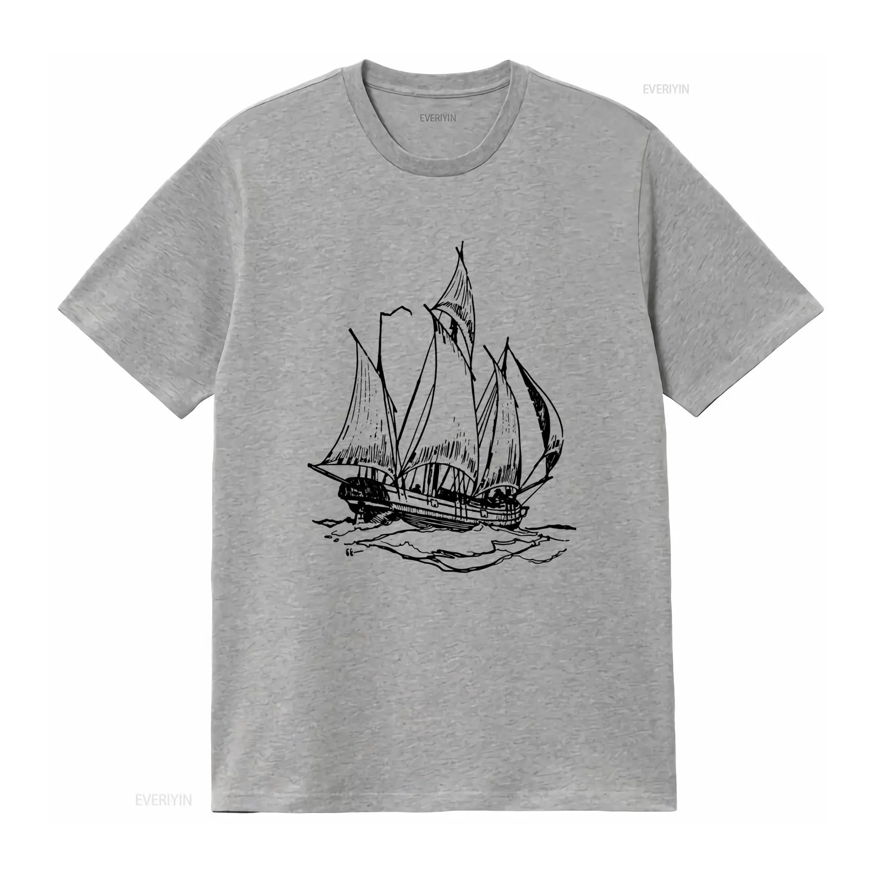 Kaos Pria Musim Panas 2026 Mod - Vintage Yacht Fashion ulasan dan harga