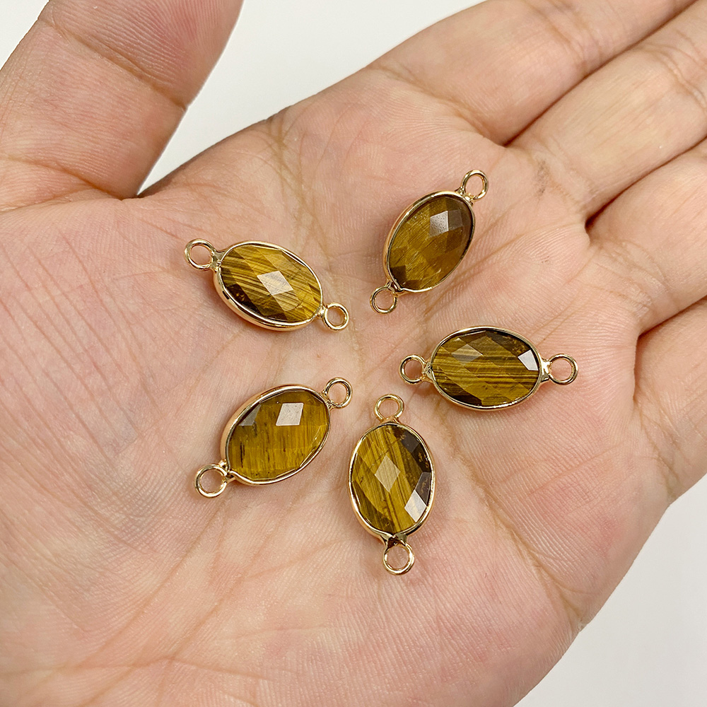 3 buah liontin batu alami segi - Vintage Fashion Jewelry Necklaces ulasan dan harga