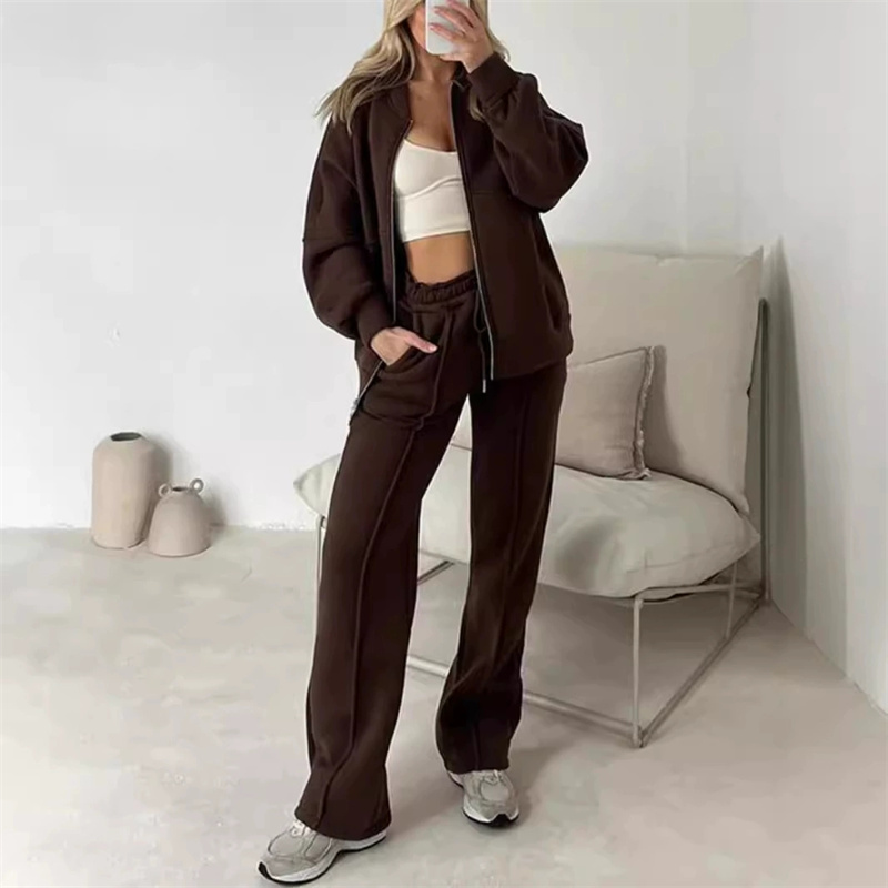 Setelan Olahraga Kasual Wanita - Wide Leg Trouser 70S ulasan dan harga