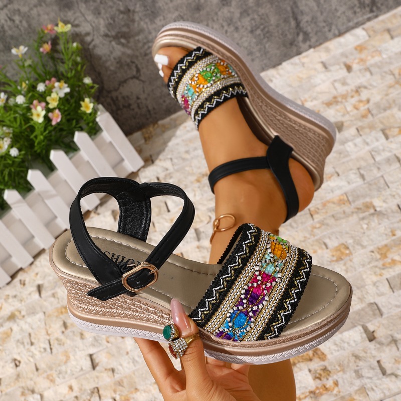 Sandal Hak Tinggi Wanita Musim - Vintage Fashion Heels ulasan dan harga