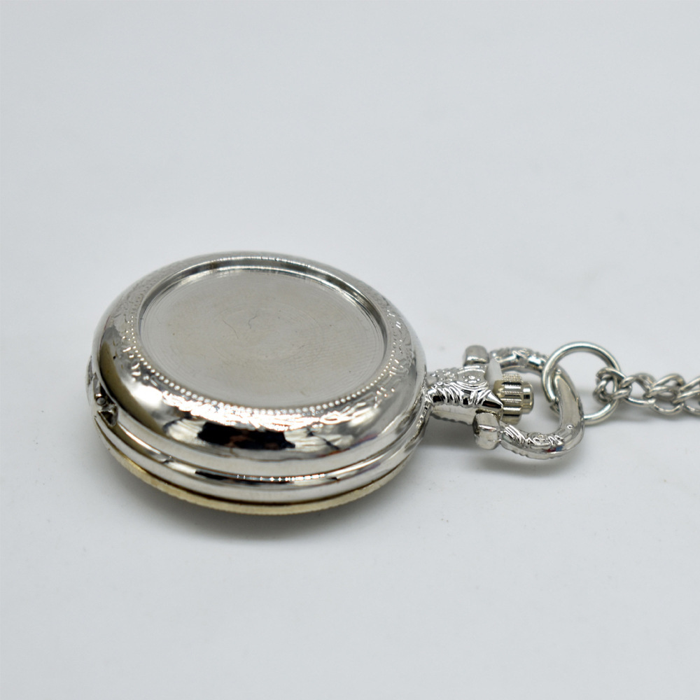 Kalung Liontin Jam Saku Logam  - Vintage Fashion Jewelry Necklaces ulasan dan harga