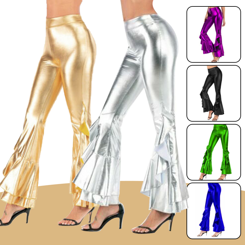 Celana panjang wanita kaki leb - Wide Leg Trouser 70S ulasan dan harga
