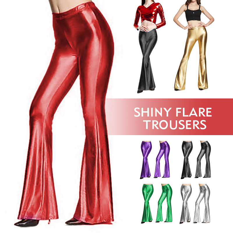 Celana panjang wanita kaki leb - Wide Leg Trouser 70S ulasan dan harga