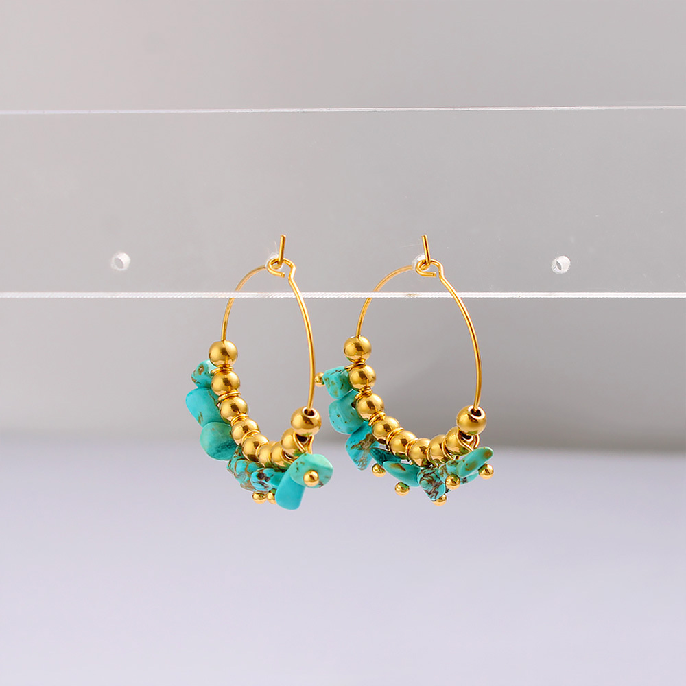 Aksesoris DIY Anting Besar Tur - French Vintage Fashion ulasan dan harga