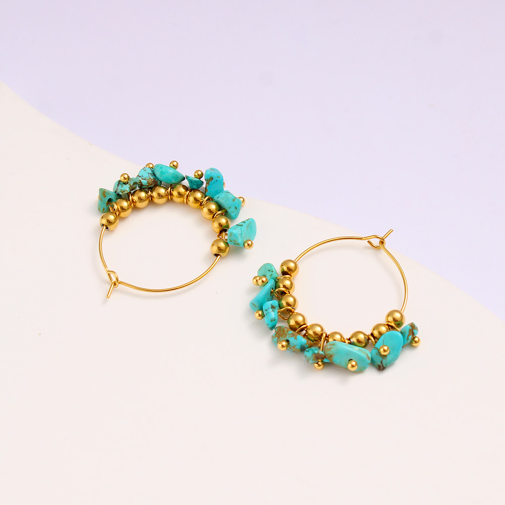 Aksesoris DIY Anting Besar Tur - French Vintage Fashion ulasan dan harga