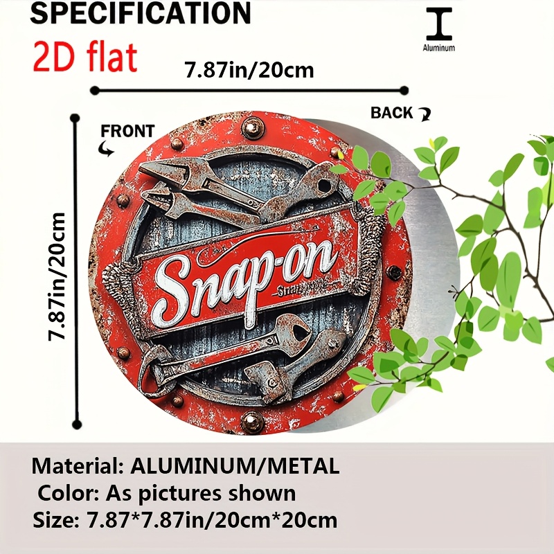 2D Flat 1 Buah Alat Snap-on Ta - Vintage Fashion Posters ulasan dan harga