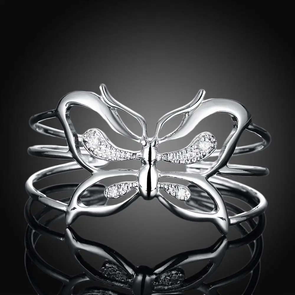 Gelang Lebar Kupu-kupu Besar G - Vintage Fashion Wholesale ulasan dan harga