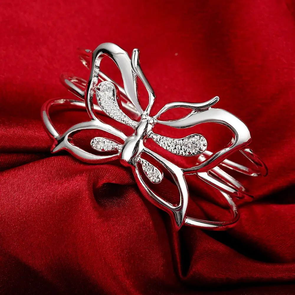 Gelang Lebar Kupu-kupu Besar G - Vintage Fashion Wholesale ulasan dan harga