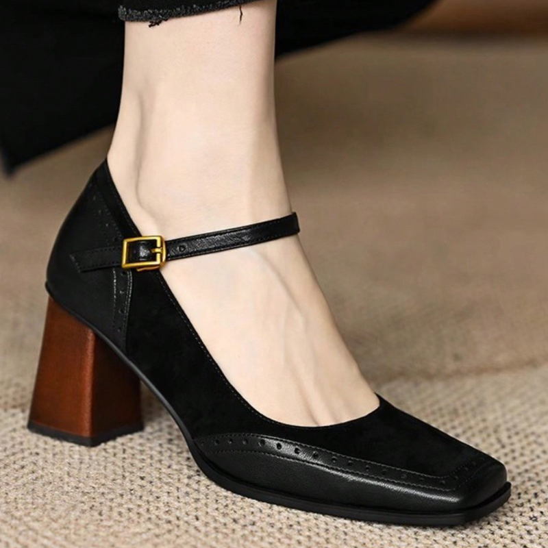 Sepatu Pumps Wanita Model Pran - French Vintage Fashion ulasan dan harga