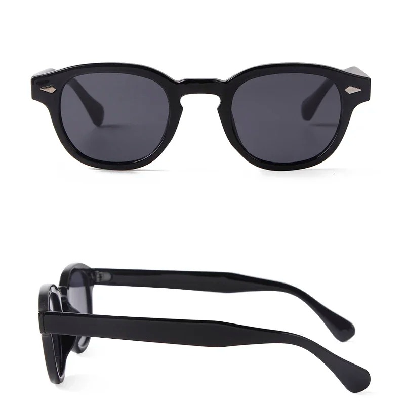 Kacamata Hitam Bulat Vintage W - Vintage Outdoor Fashion ulasan dan harga