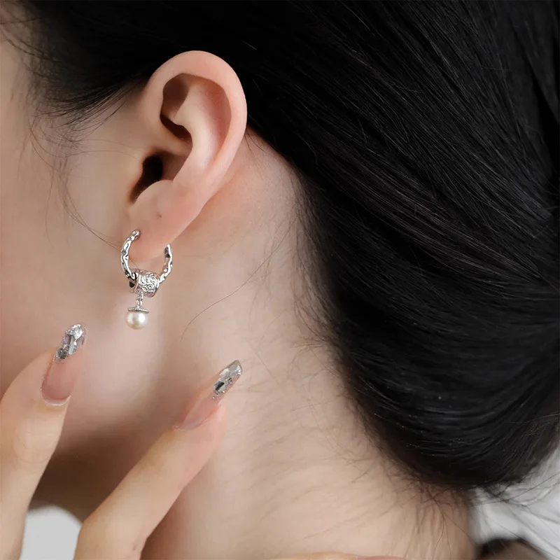 Anting Menjuntai Perak 925 Tre - Vintage Fashion Wholesale ulasan dan harga