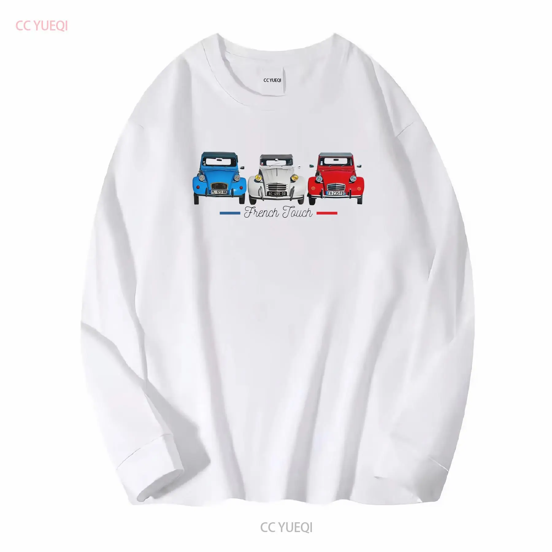 Kaos katun dua kuda 2 CV untuk - Vintage Fashion T Shirts ulasan dan harga