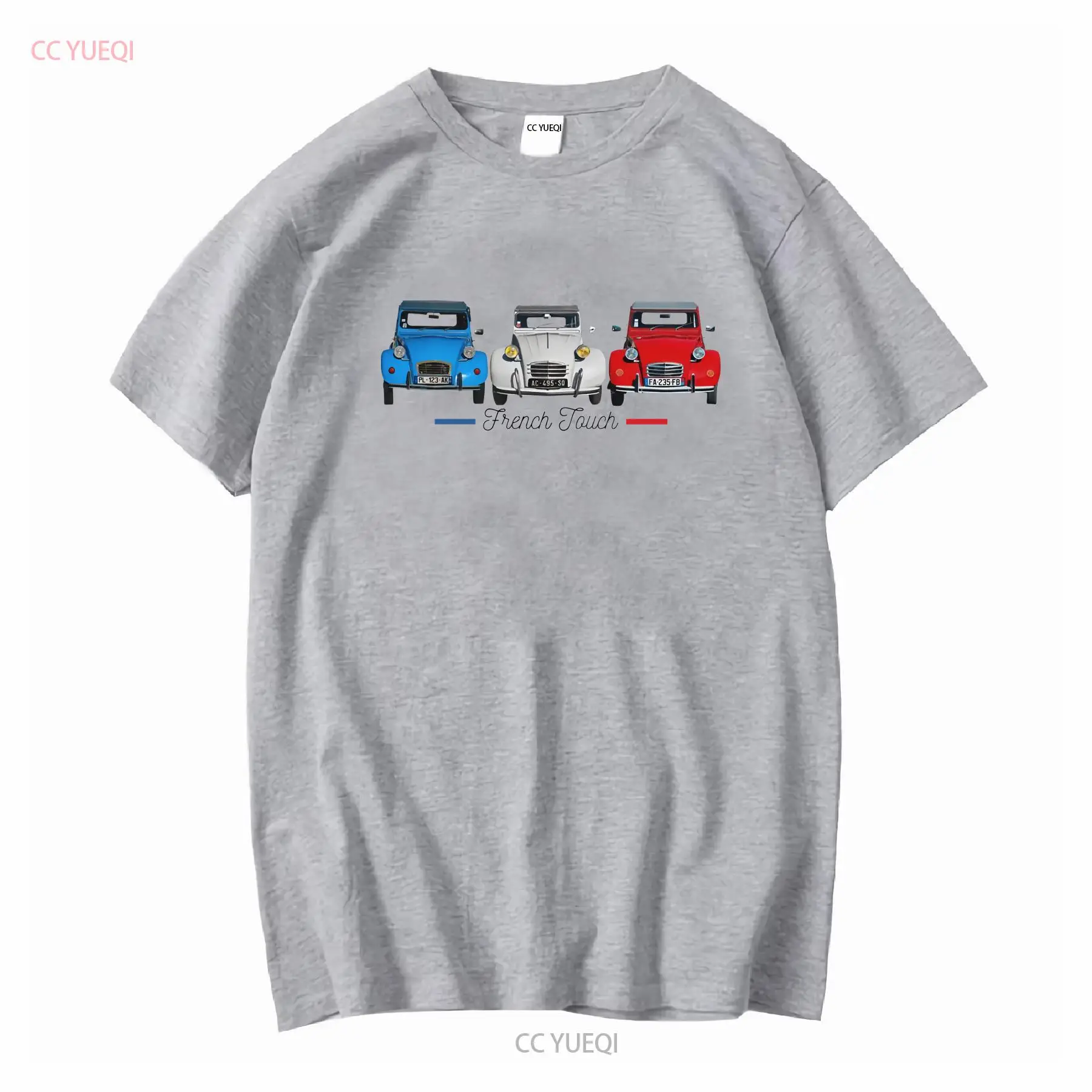 Kaos katun dua kuda 2 CV untuk - Vintage Fashion T Shirts ulasan dan harga