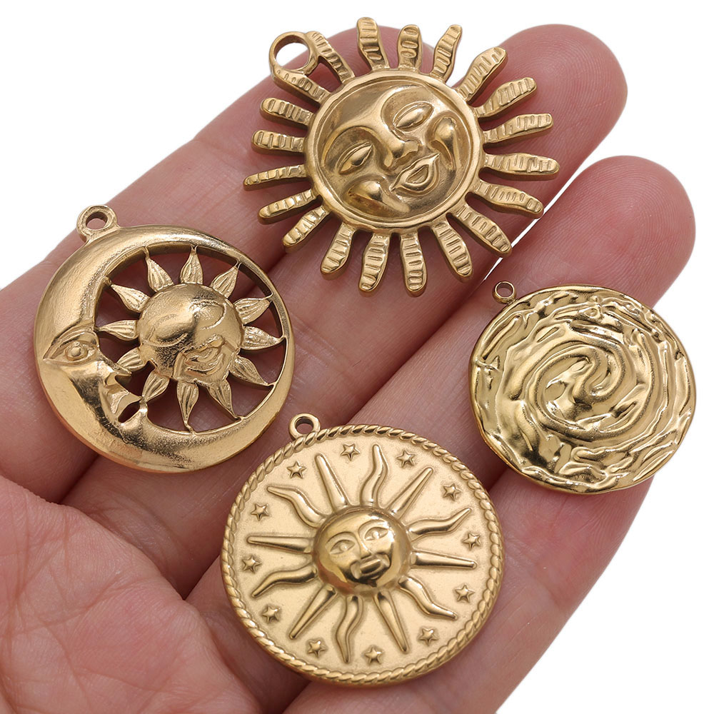 5pcs Liontin Emas PVD Baja Ant - Vintage Fashion Jewelry Necklaces ulasan dan harga