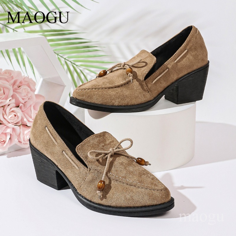 Sepatu Wanita Hak 7CM Musim Se - Vintage Outdoor Fashion ulasan dan harga