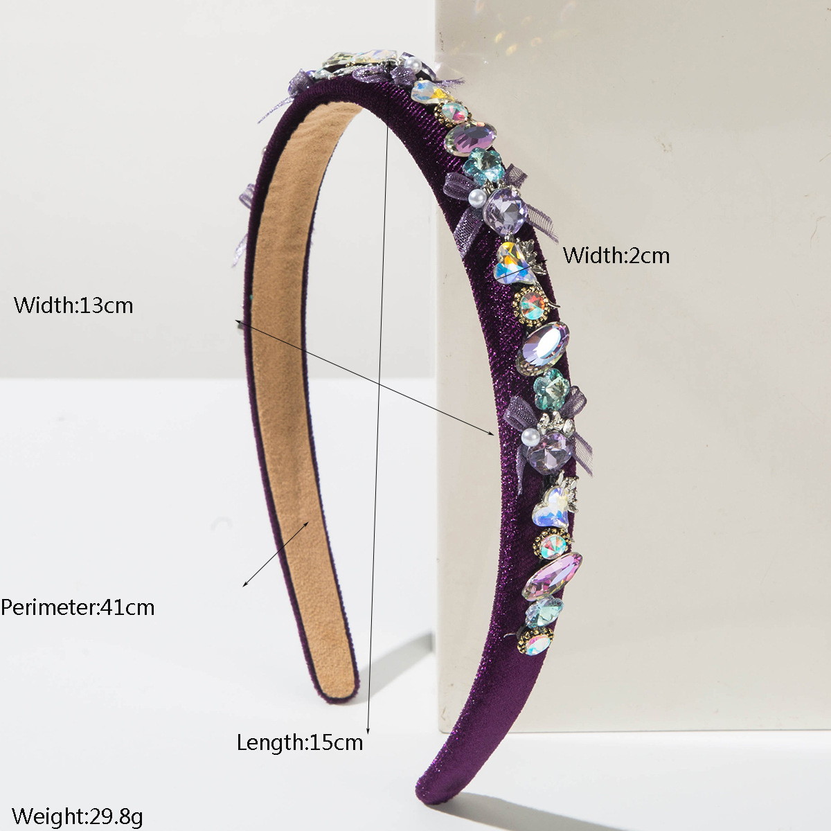 Headband Tipis Berbahan Kaca d - French Vintage Fashion ulasan dan harga