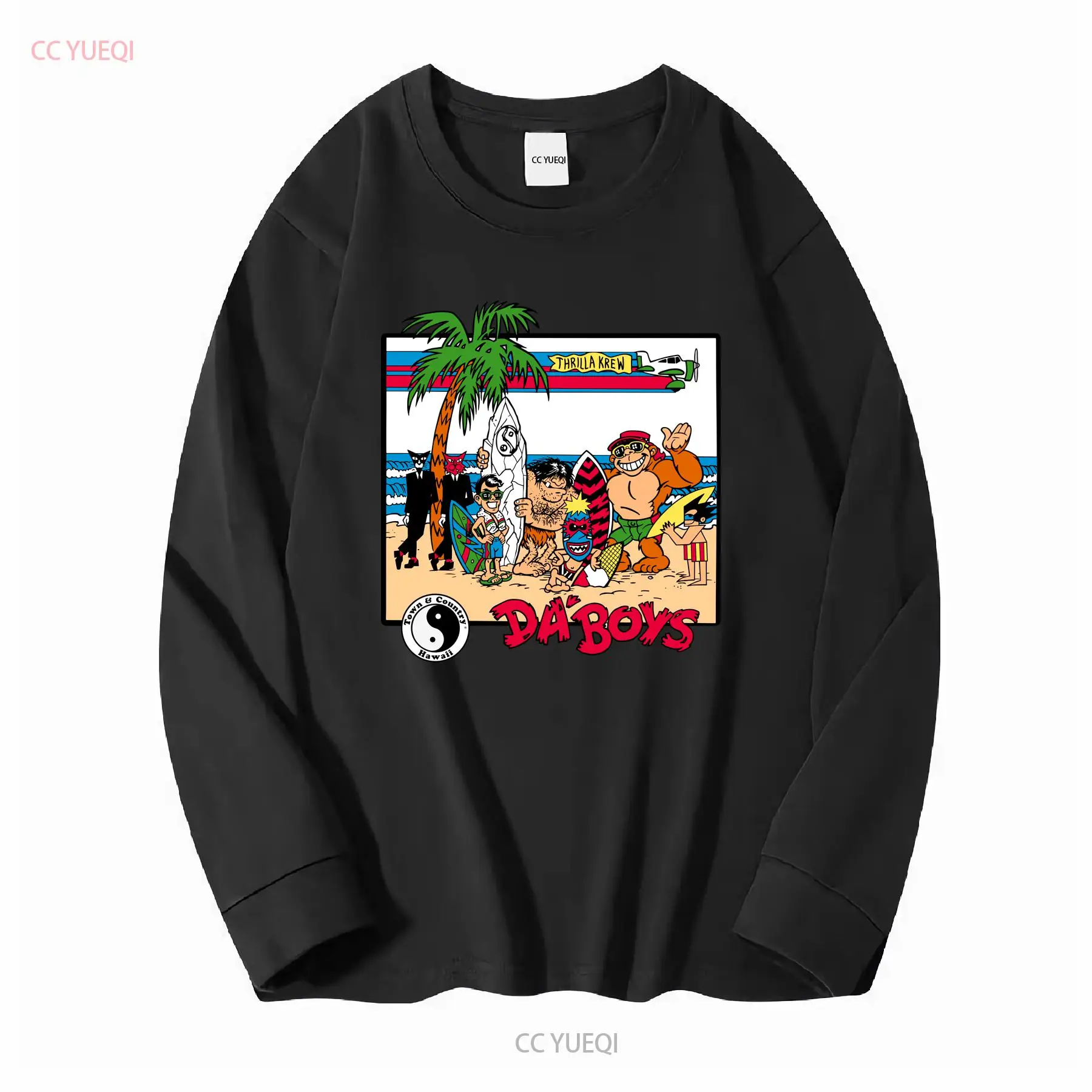 Kemeja Desain Surfing T C Town - Vintage Fashion Newtown ulasan dan harga