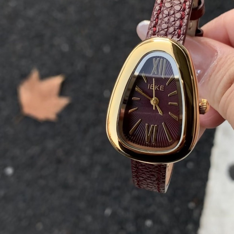 Jam Tangan LEKE Ankola Merah V - Vintage Fashion Watches ulasan dan harga