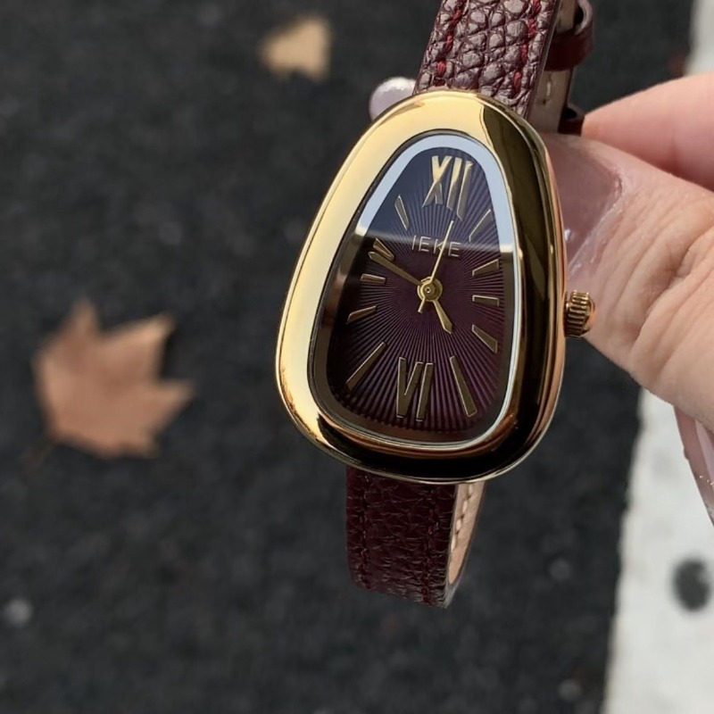 Jam Tangan LEKE Ankola Merah V - Vintage Fashion Watches ulasan dan harga