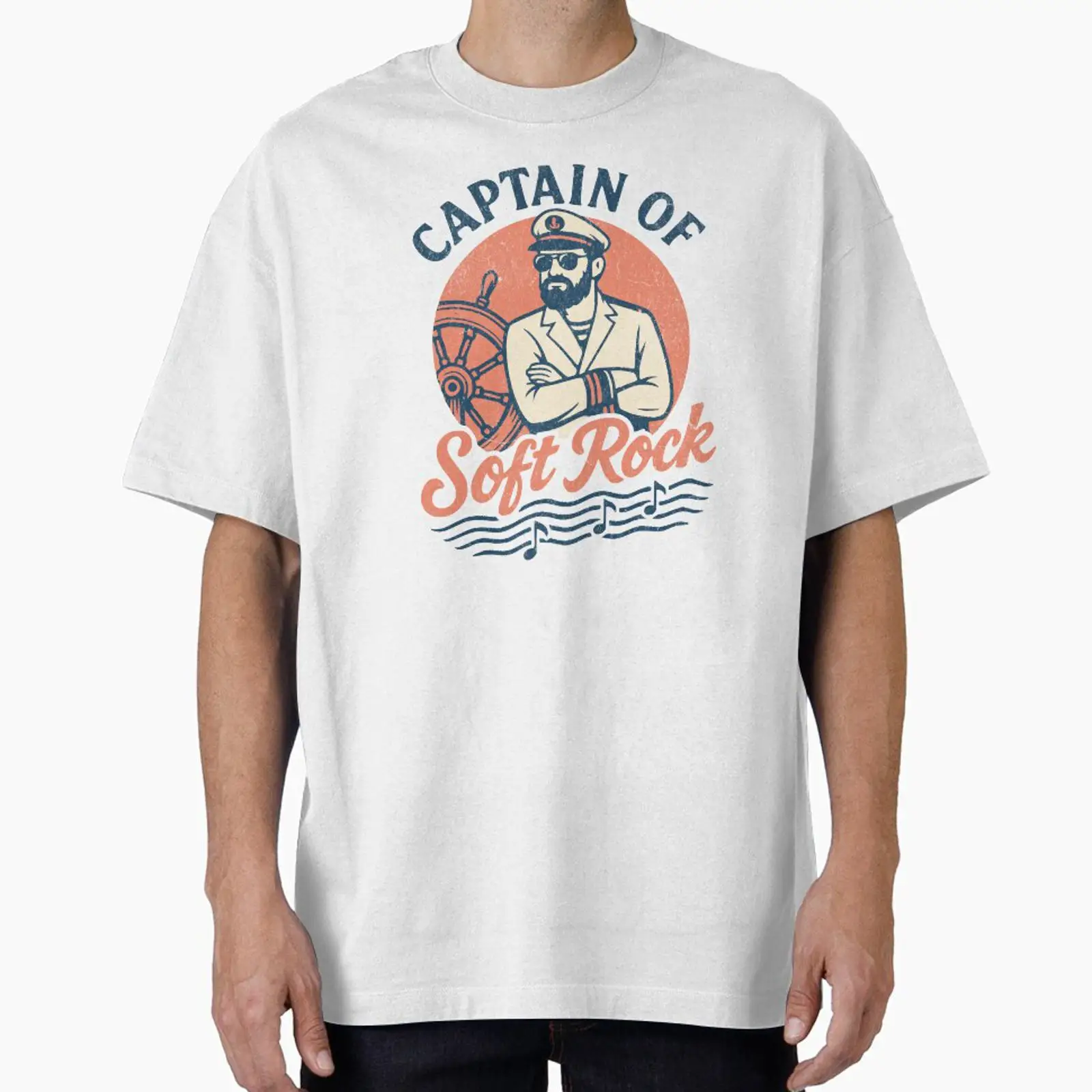 Captain of Soft Rock Retro Nau - Vintage Yacht Fashion ulasan dan harga