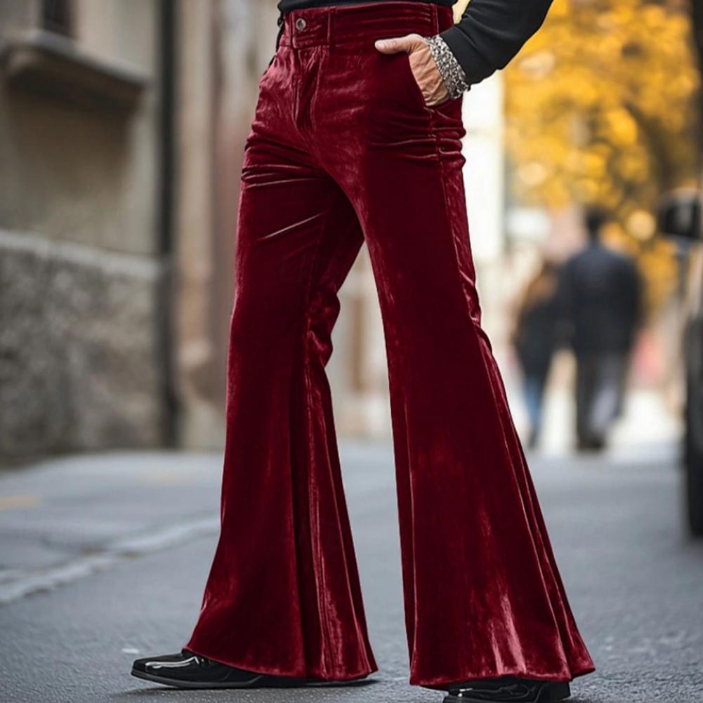 Celana Beludru Bawah Lonceng P - Wide Leg Trouser 70S ulasan dan harga