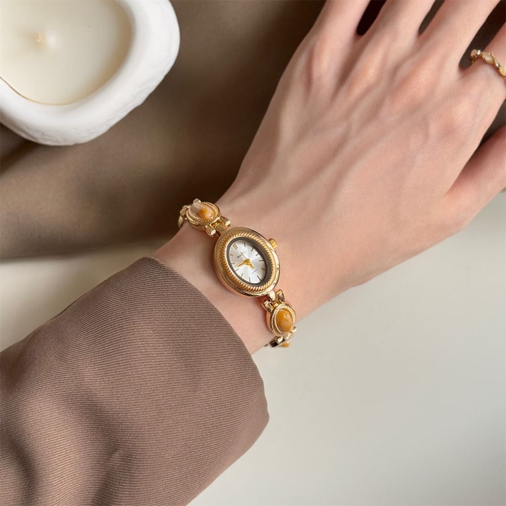 Jam Tangan Wanita Batu Permata - Vintage Fashion Watches ulasan dan harga