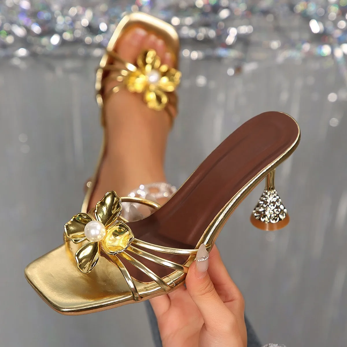 Sandal Wanita Vintage Berbahan - Vintage Fashion Heels ulasan dan harga