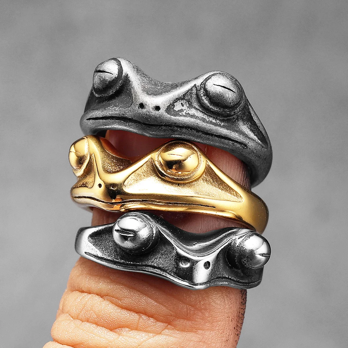 Katak pangeran pria cincin baj - Vintage Fashion Newtown ulasan dan harga