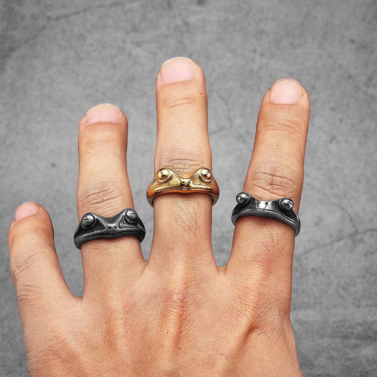Katak pangeran pria cincin baj - Vintage Fashion Newtown ulasan dan harga