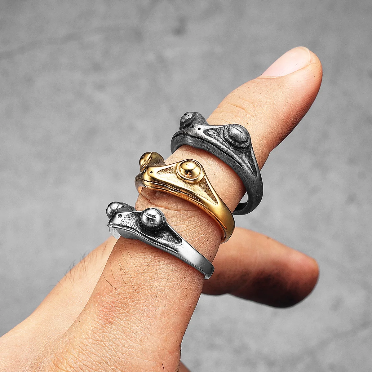 Katak pangeran pria cincin baj - Vintage Fashion Newtown ulasan dan harga