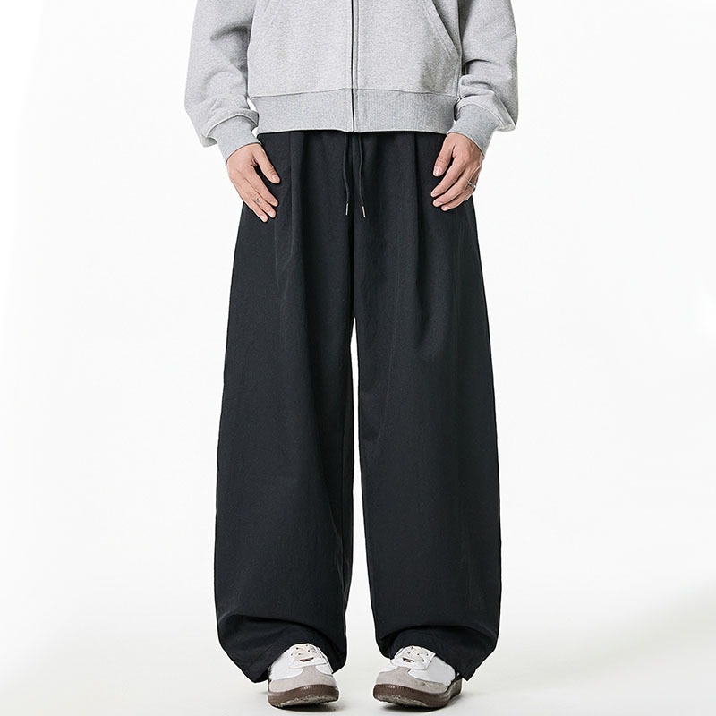 Celana Panjang Pria Musim Semi - Wide Leg Trouser 70S ulasan dan harga