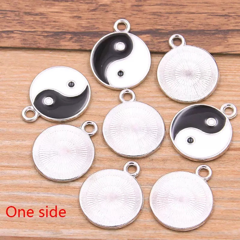 10/20 Buah Liontin Yin Yang Pa - Vintage Fashion Jewelry Necklaces ulasan dan harga