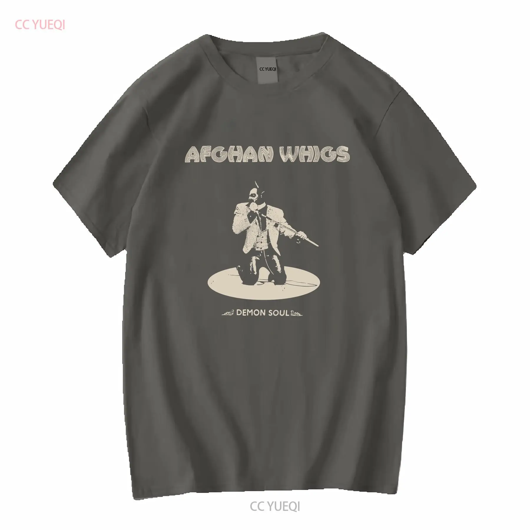 Kaos Crewneck Hitam Band Rock  - Vintage Fashion T Shirts ulasan dan harga