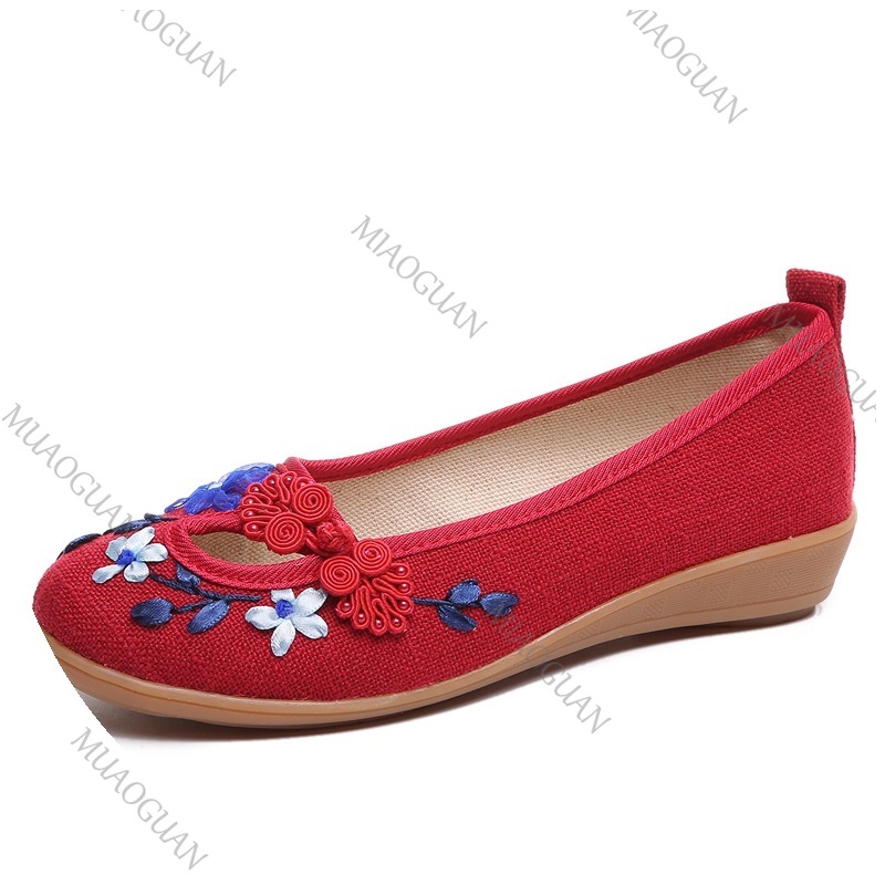 Sepatu Platform Wedge Nyaman W - Vintage Fashion Heels ulasan dan harga
