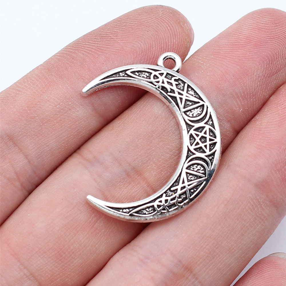 Liontin Pesona Bulan Sabit Bin - Vintage Fashion Jewelry Necklaces ulasan dan harga